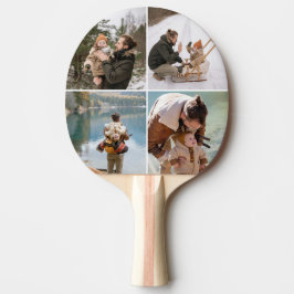 Raquete de Ping Pong Moderno Personalizado com 4 F