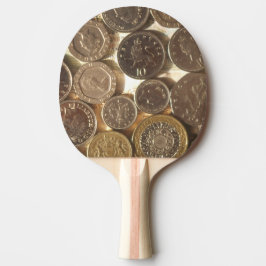 Raquete De Ping Pong Moedas