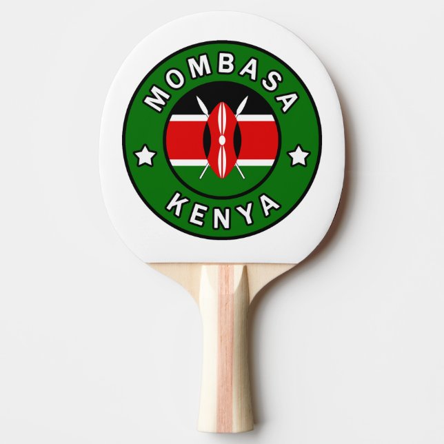 Raquete De Ping Pong Mombaça Quênia (Frente)