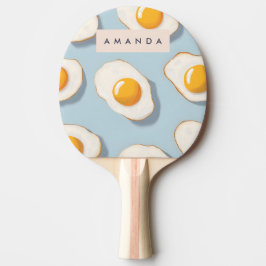Raquete De Ping Pong Monograma Personalizado Lado Soarino Para Cima Pad
