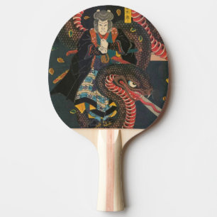 Raquete De Ping Pong Monstro gigante do Cobra japonês legal