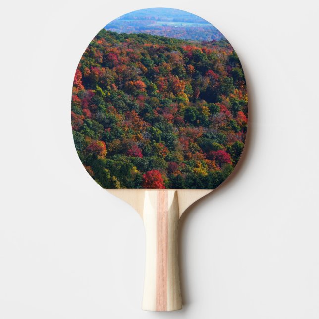 Raquete De Ping Pong Montanhas Appalachian em queda (Frente)