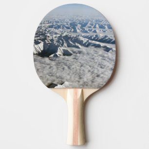 Raquete De Ping Pong Montanhas Himalaya sob nuvens - Tibete