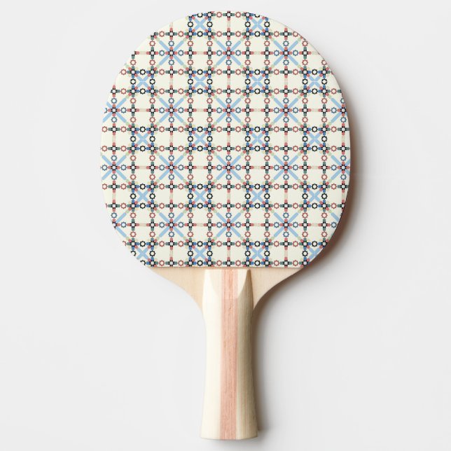 Raquete De Ping Pong Moroccan Zelije !Moroccan Zellige (Frente)