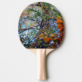 Raquete De Ping Pong Mudança nas folhas
