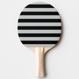 Raquete De Ping Pong Mude listras cinzentas a todo o clique da cor