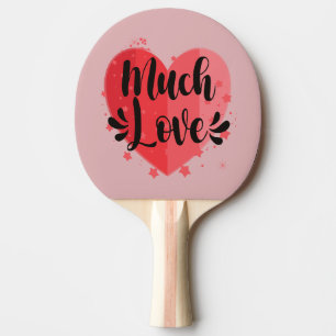 Raquete De Ping Pong Muito Amor, Grande Coração