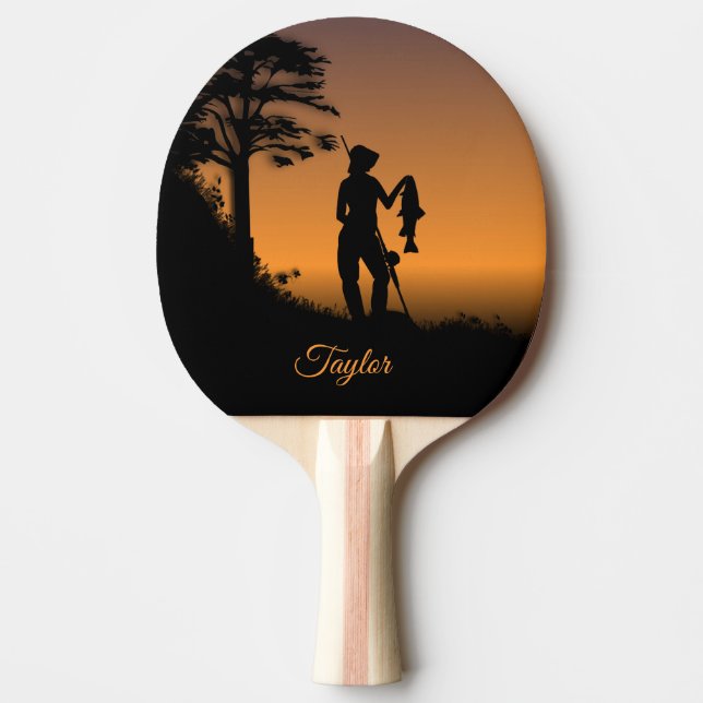 Raquete De Ping Pong Mulher Fisher no Dusk Personal (Frente)