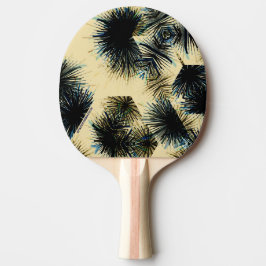 Raquete De Ping Pong Na sombra da cor Bege