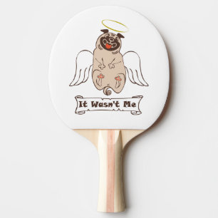 Raquete De Ping Pong Não foi uma citação engraçada do meu anjo