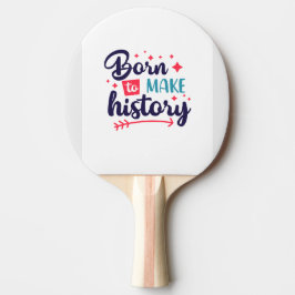 Raquete De Ping Pong Nascer para tornar o pino do pino do histórico-mot