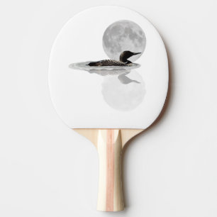 Raquete De Ping Pong Natações De Lua No Pino Pong De Lua