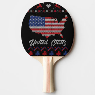 Raquete De Ping Pong Natal nos Estados Unidos