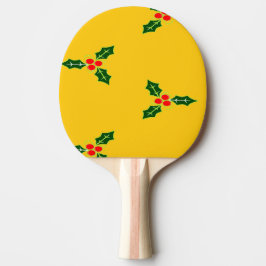 Raquete De Ping Pong Natal sagrado em laranja