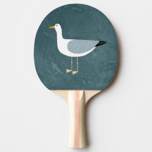 Raquete De Ping Pong Náutica de gaivotas