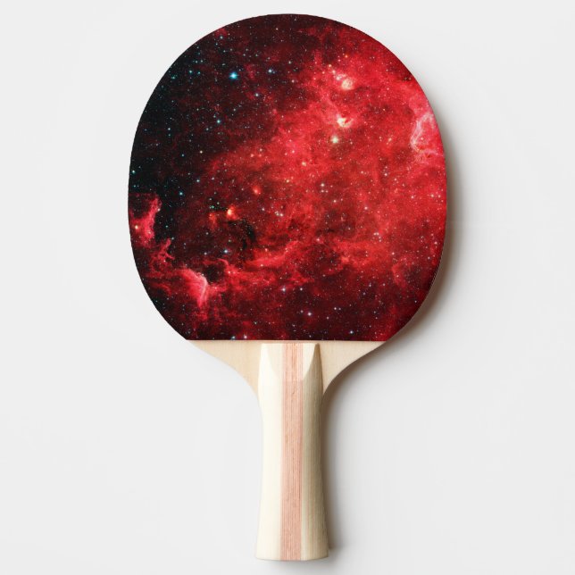 Raquete De Ping Pong Nebulosa da América do Norte (Frente)