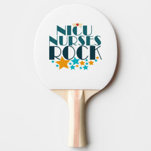 Raquete De Ping Pong NICU Enfermeiras Rock
