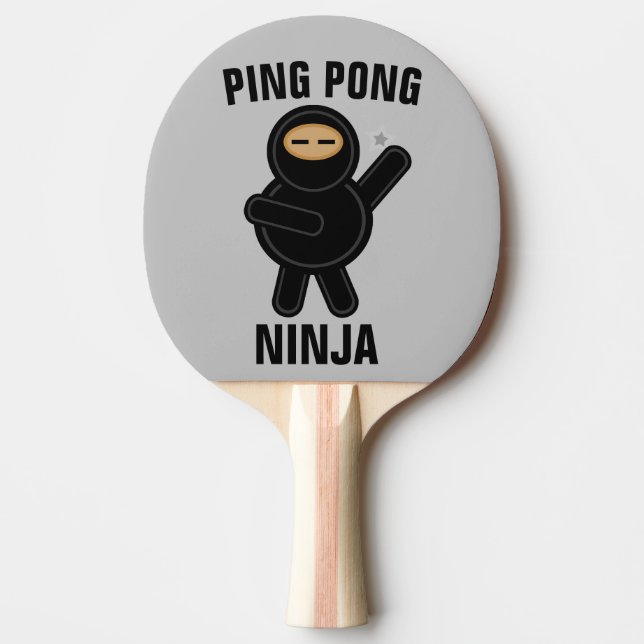 RAQUETE DE PING PONG NINJA PING PONG PADDLES (Frente)