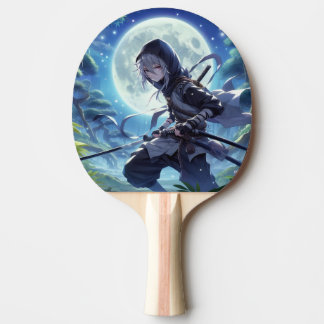 Raquete De Ping Pong Ninja Warrior Boy Ping Pong Paddle,