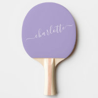 Nome de Script Lilac de Lavanda Elegante Personali