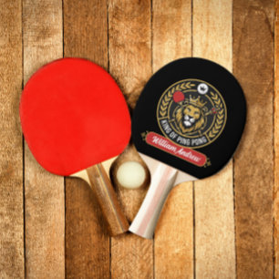 Raquete De Ping Pong Nome do jogador personalizado do rei moderno do pi