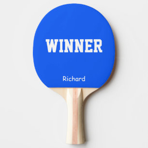 Raquete De Ping Pong Nome do vencedor personalizado