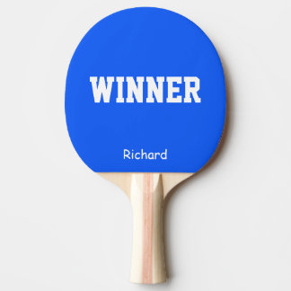 Raquete De Ping Pong Nome do Vencedor Personalizado