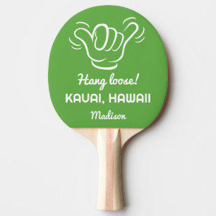 Raquete De Ping Pong Nome Personalizado, Localização e Partilha de Core
