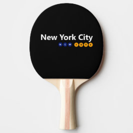 Raquete De Ping Pong Nova Iorque, Ping Pong Paddle de Nova Iorque