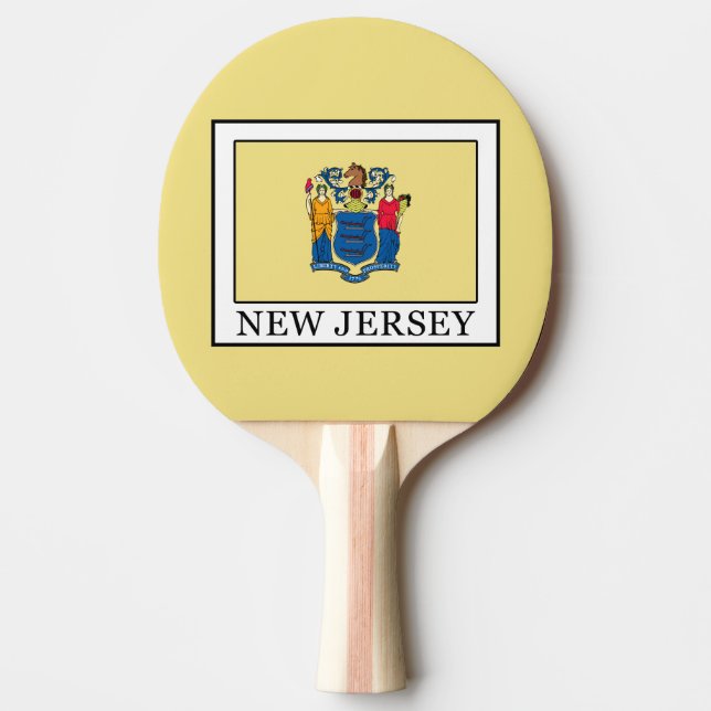 Raquete De Ping Pong Nova Jersey (Frente)