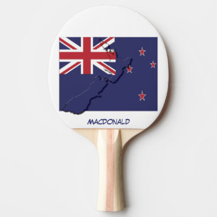 Raquete De Ping Pong NOVO PAVILHÃO E MAPA ZEALAND Personalizado
