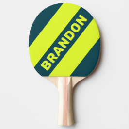 Raquete De Ping Pong Nuvem Retro Tempestade Faixa Ousada da Floresta co