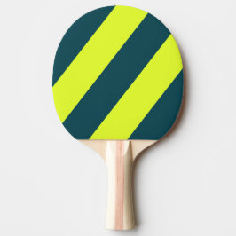 Raquete De Ping Pong Nuvem Retro Tormenta Bosque Listras Negritas