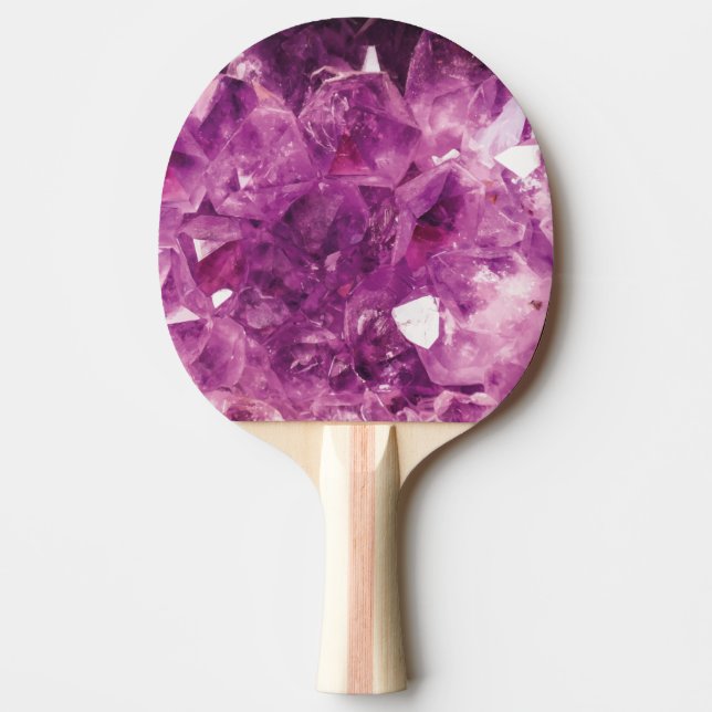 Raquete De Ping Pong O Cristal Violeta (Frente)