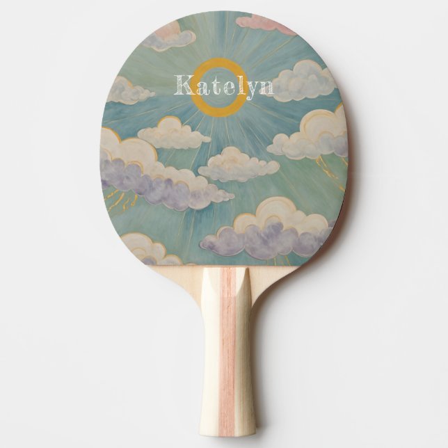 Raquete De Ping Pong O Embarque de Daybreak é personalizado (Frente)
