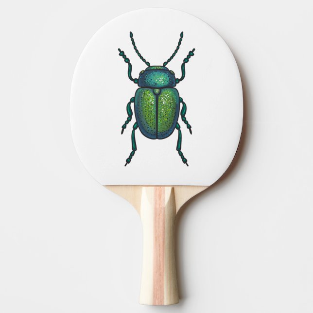 Raquete De Ping Pong O escaravelho (Frente)