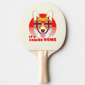 Raquete De Ping Pong O futuro do Corgi
