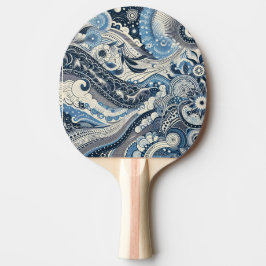 Raquete De Ping Pong O Home Studio Indigo Bloom
