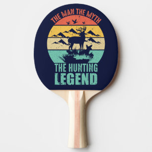 Raquete De Ping Pong O Homem - O Mito - A Lenda Da Caça