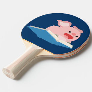 Raquete De Ping Pong O Livro Voador e o Cartoon Ping Pong Pong Paddle