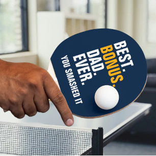 Raquete De Ping Pong O Melhor Pai De Bônus Alguma Vez Que Você O Esmago