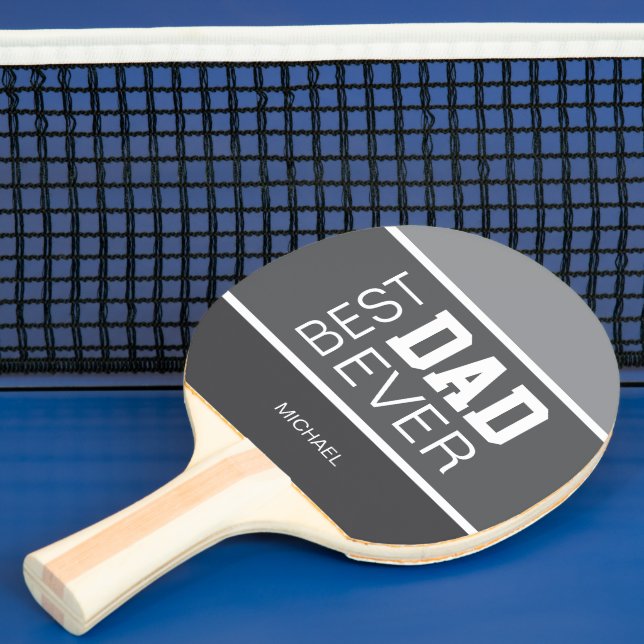 Raquete De Ping Pong O melhor Pai de sempre personalizado (Insitu)
