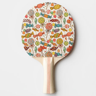 Raquete De Ping Pong O mundo dos doces.