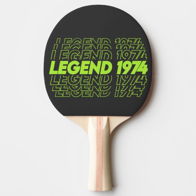 Raquete De Ping Pong O Nascimento Das Legendas 1974 (Frente)
