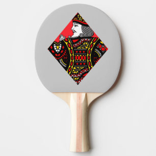 Raquete De Ping Pong O rei dos diamantes