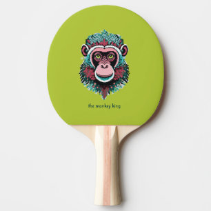 Raquete De Ping Pong O Rei Macaco
