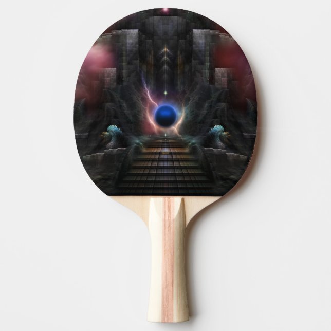 Raquete De Ping Pong O Reino De Osphilium Ping Pong Paddle (Frente)