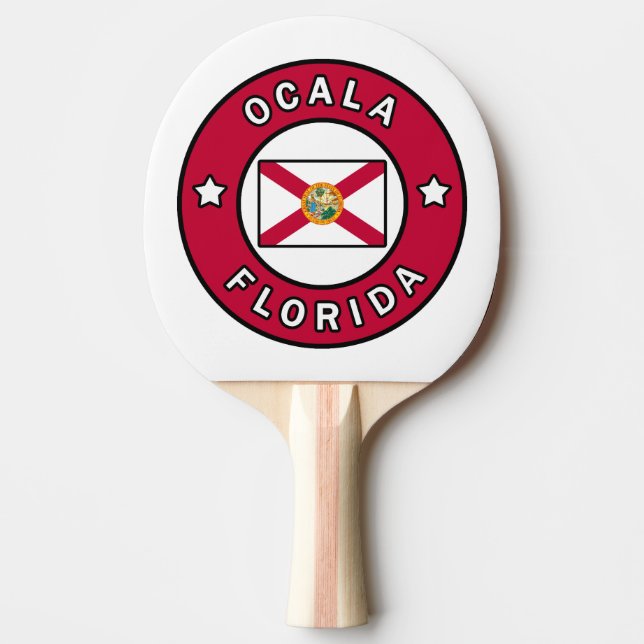 Raquete De Ping Pong Ocala Florida (Frente)