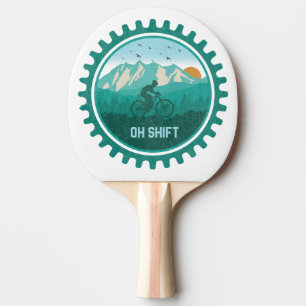 Raquete De Ping Pong Oh Shift Retro Mountain Bike Vintage MTB Ciclismo