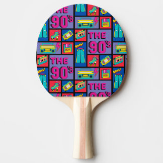 Raquete De Ping Pong Os anos 90